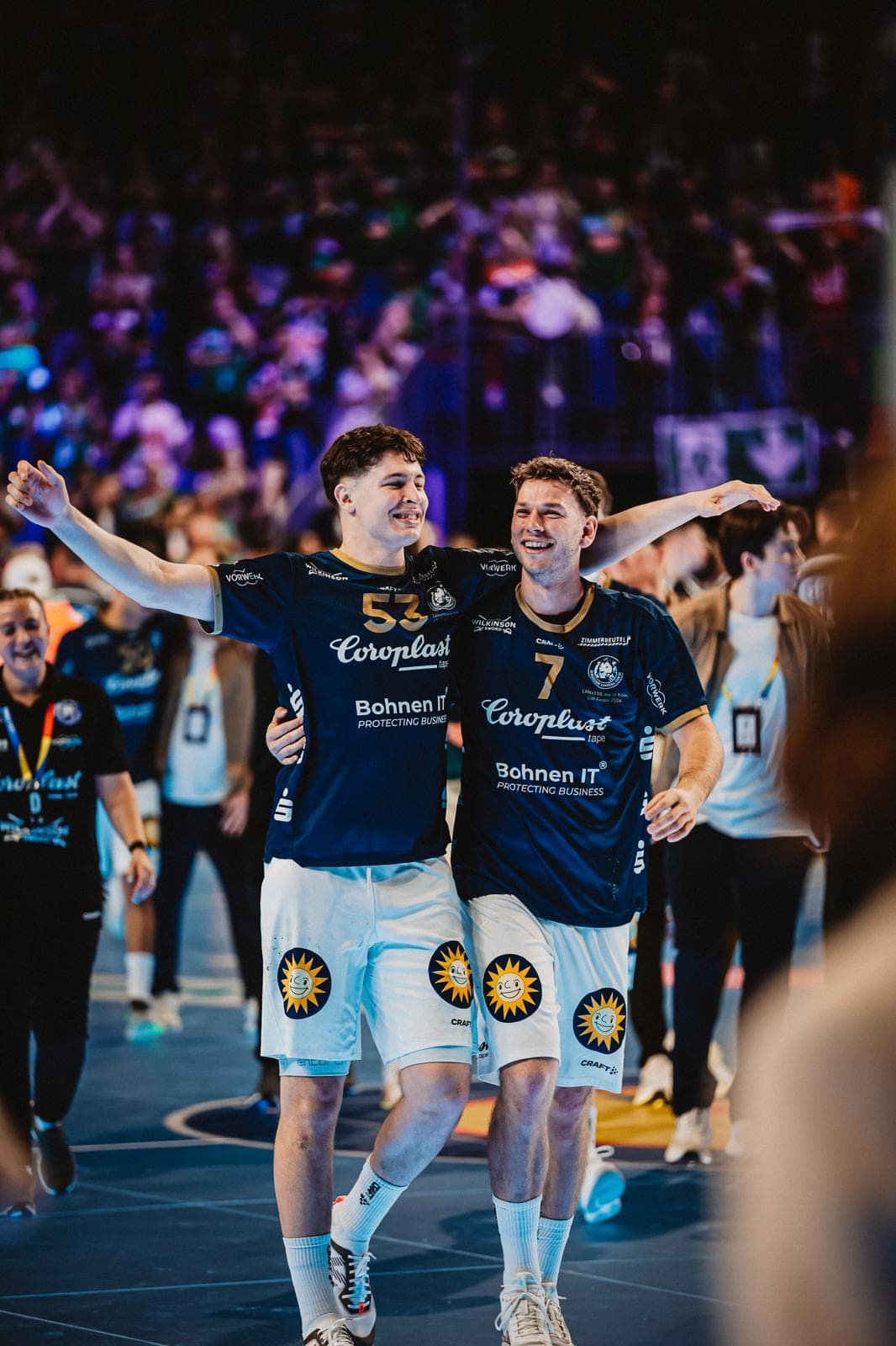 LIDL Final4: Vize-Pokalsieg für Sören Steinhaus und Lukas Becher mit dem Bergischen HC